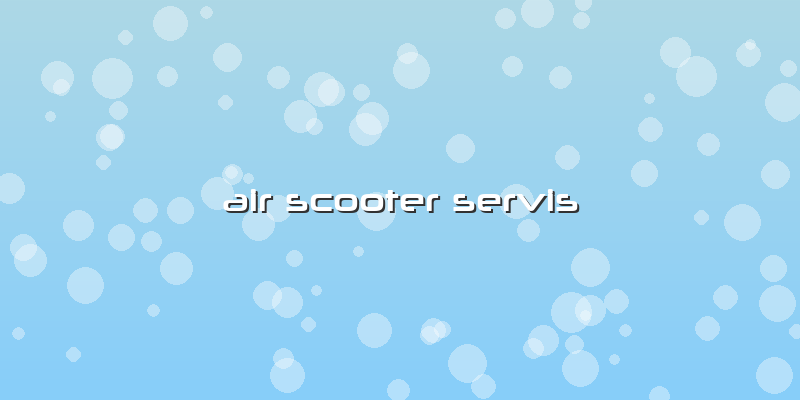 Air Scooter Servis