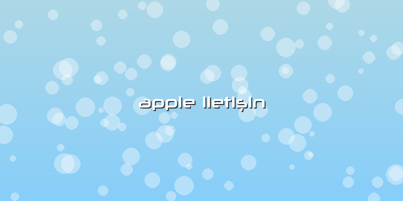 Apple Iletişin