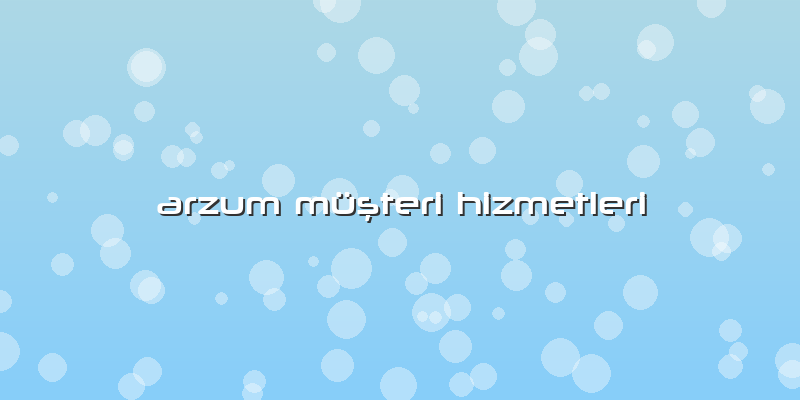 Arzum Müşteri Hizmetleri