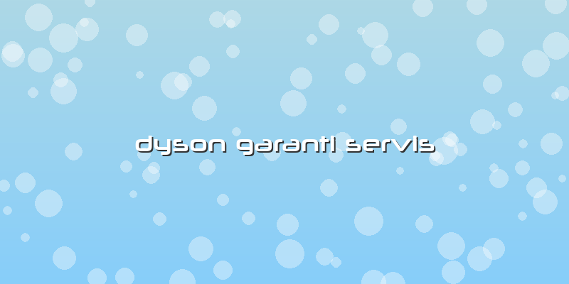 Dyson Garanti Servis