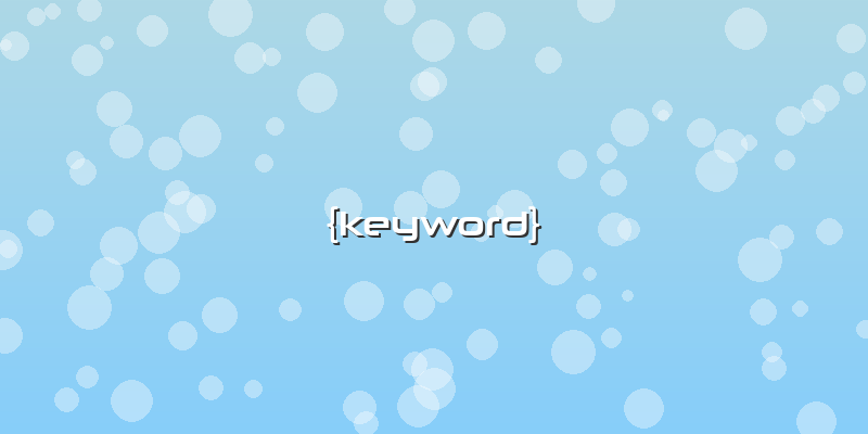 {keyword}
