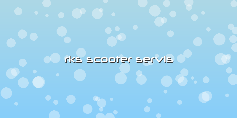 Rks Scooter Servis