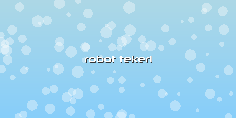 Robot Tekeri