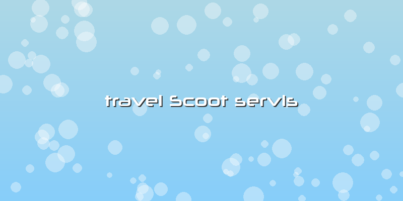 Travel Scoot Servis