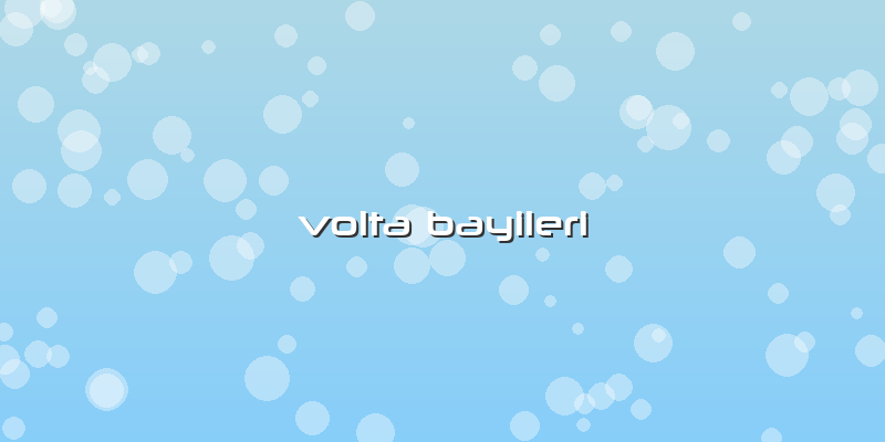 Volta Bayileri